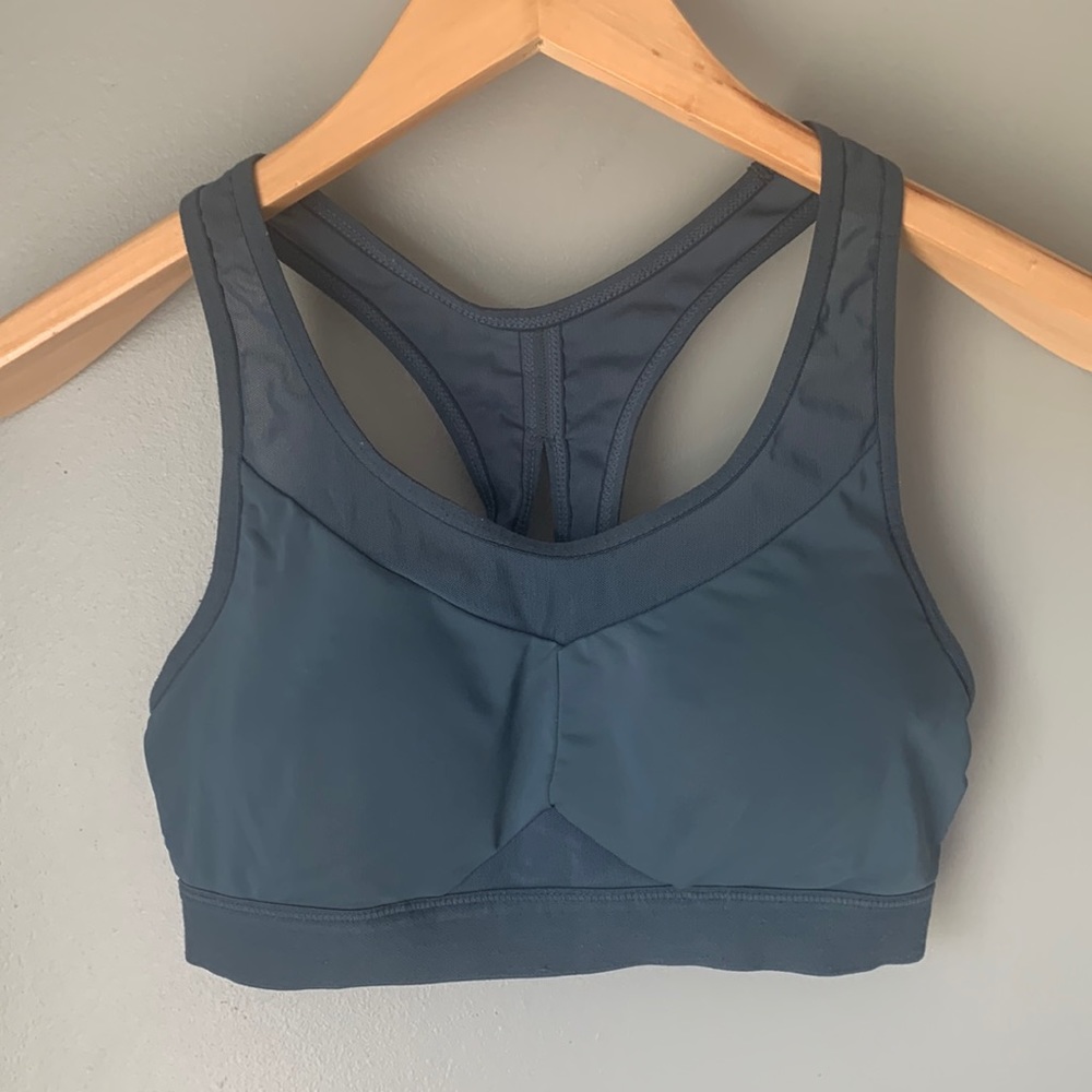 Blue Target Sports Bra